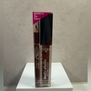 🩷5/$10 Hard Candy Matte-aholic Velvet Lip Color Kit - Brown